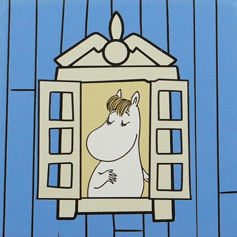 Moomin House Coasters - Set of 4 - by Half Moon Bay