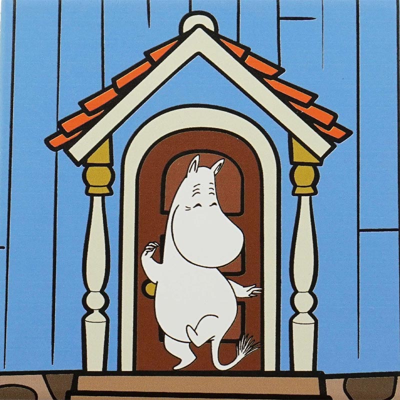 Moomin House Coasters - Set of 4 - by Half Moon Bay