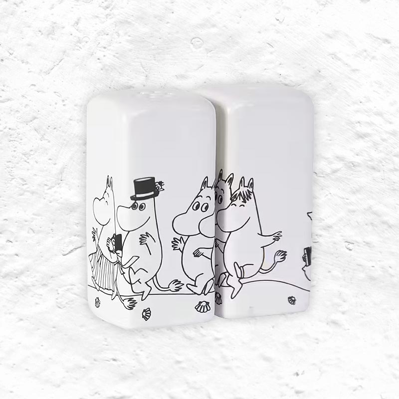 Moomin Salt and Pepper Shakers