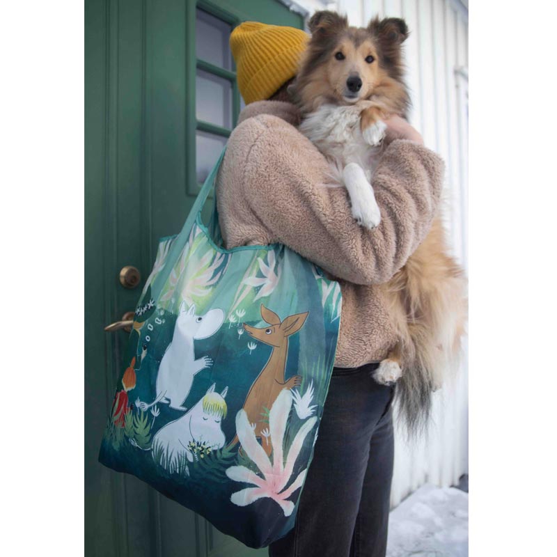 Moomin Foldaway Shopping Bag - Moomin Family