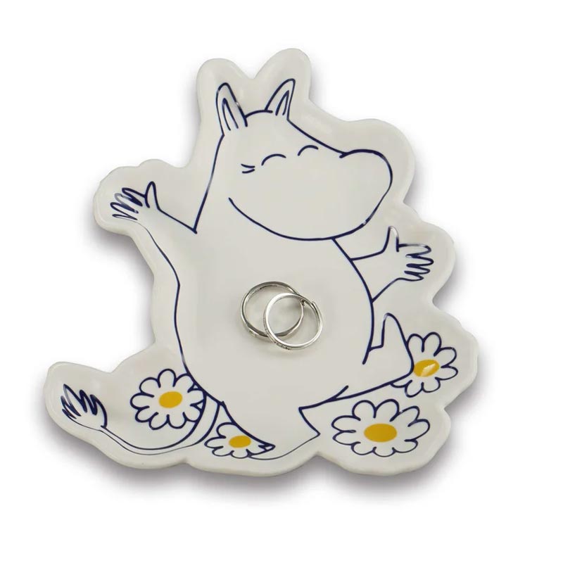 Moomin Troll Trinket Dish - by Half Moon Bay