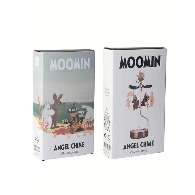 Moomin Family Copper Tealight Spinner, by Pluto Design