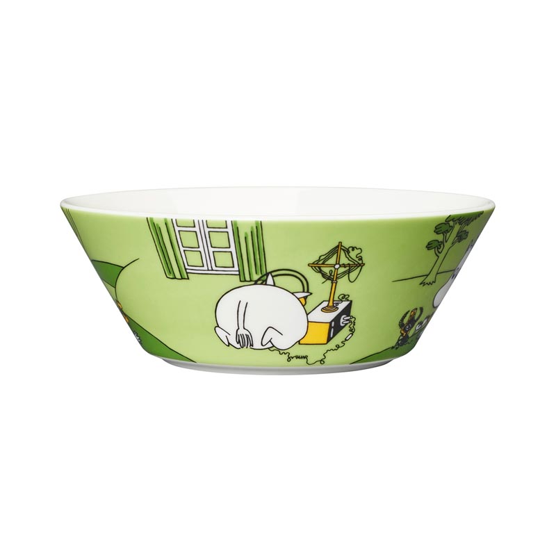 Moomin bowl - Moomintroll, Grass Green