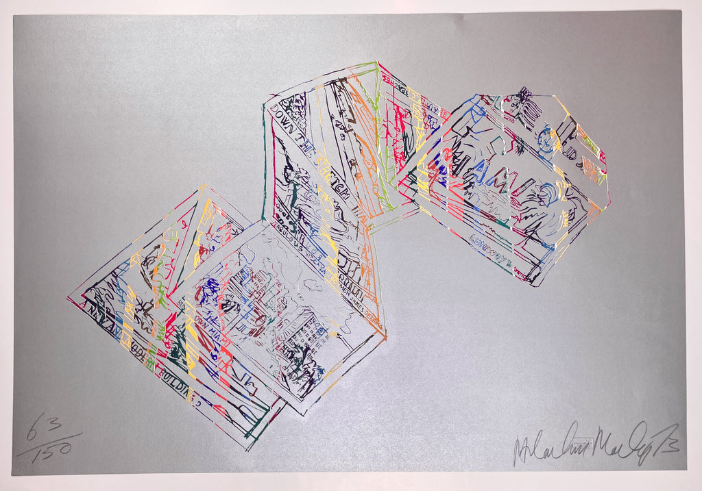 Arles/Miami (portfolio), 1973 by Malcolm Morley - portfolio of Five 5-29 colour lithographs, edition 63/100