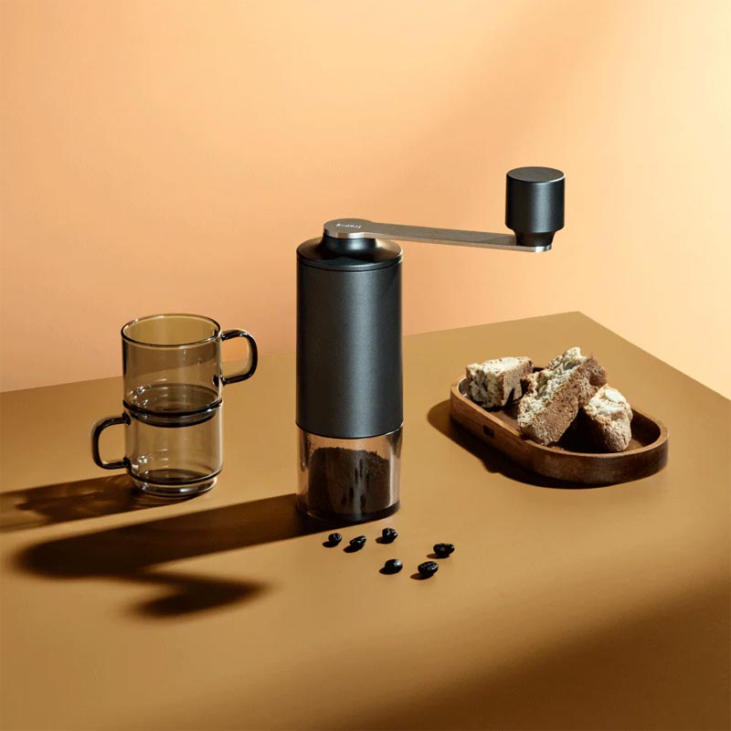 Moro Manual Coffee Grinder - Dark Grey - by AdHoc