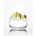 Mountain Peaks of the World Stemless Wine Glass by Cognitive Surplus