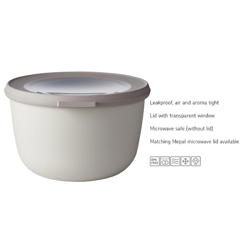 Mepal Nordic White Cirqula Bowl - 1000ml