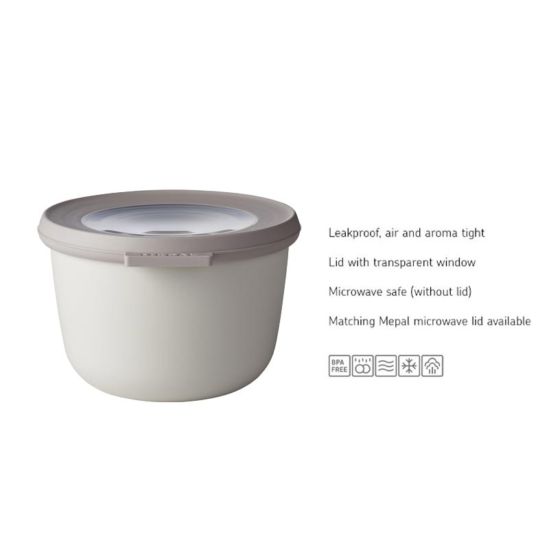 Mepal Nordic White Cirqula Bowl - 500ml