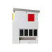 Multiholk De Stijl Bird Feeder & Nesting Box - Primary Colours - by Wildlife Garden