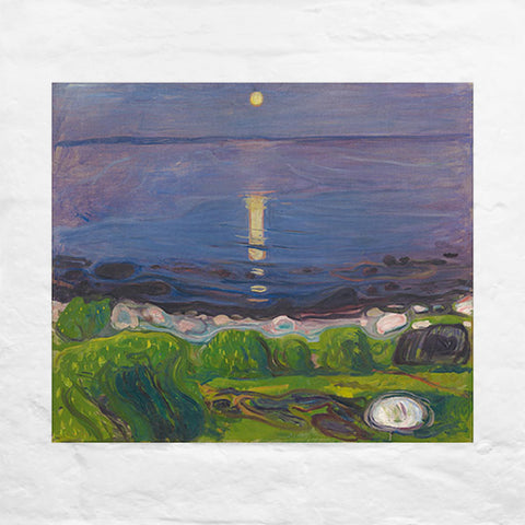 Summer Night on the Beach, 1902-03 poster by Edvard Munch - edition of 500