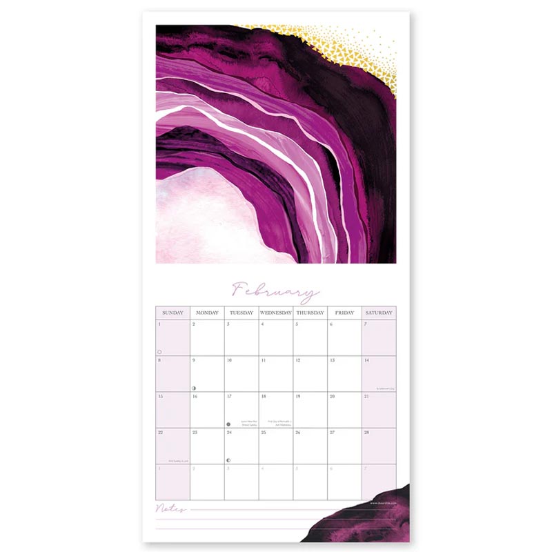 Natural Phenomenon 2026 Wall Calendar