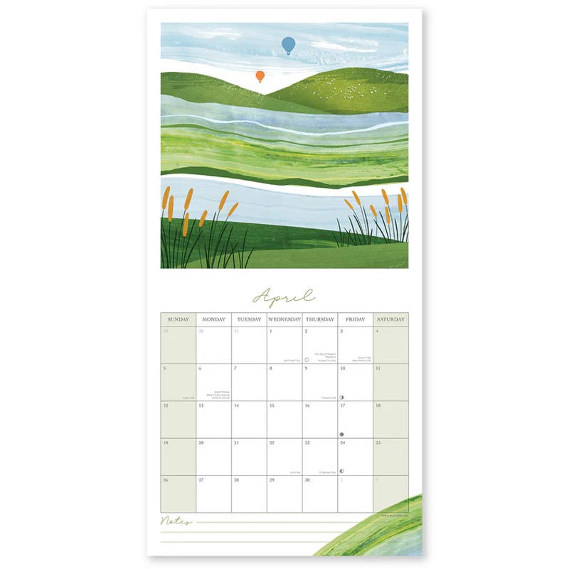 Natural Phenomenon 2026 Wall Calendar
