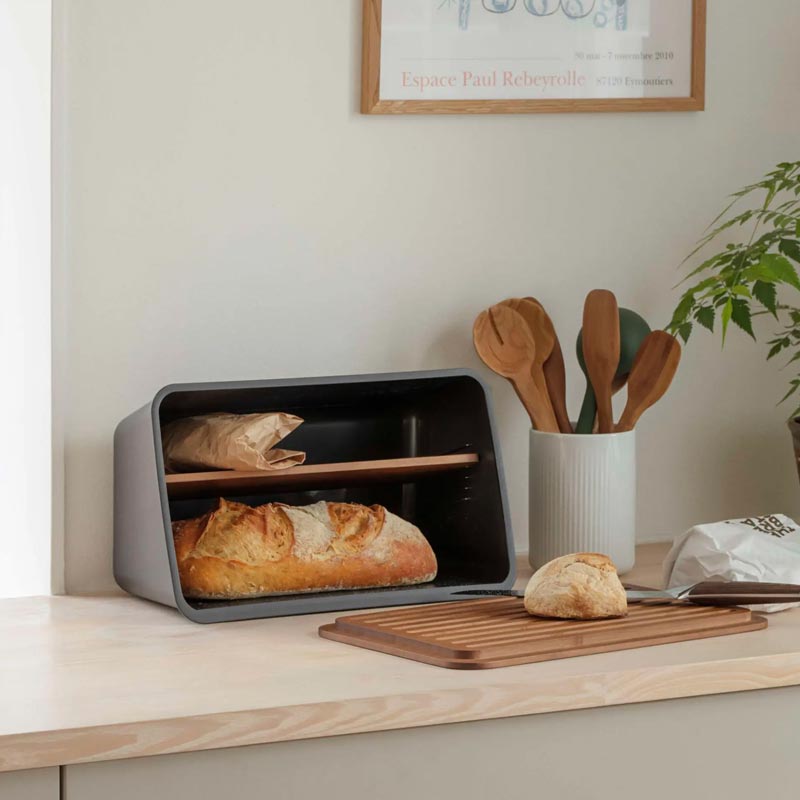 Nordic Kitchen Bread Box - Black - Eva Solo