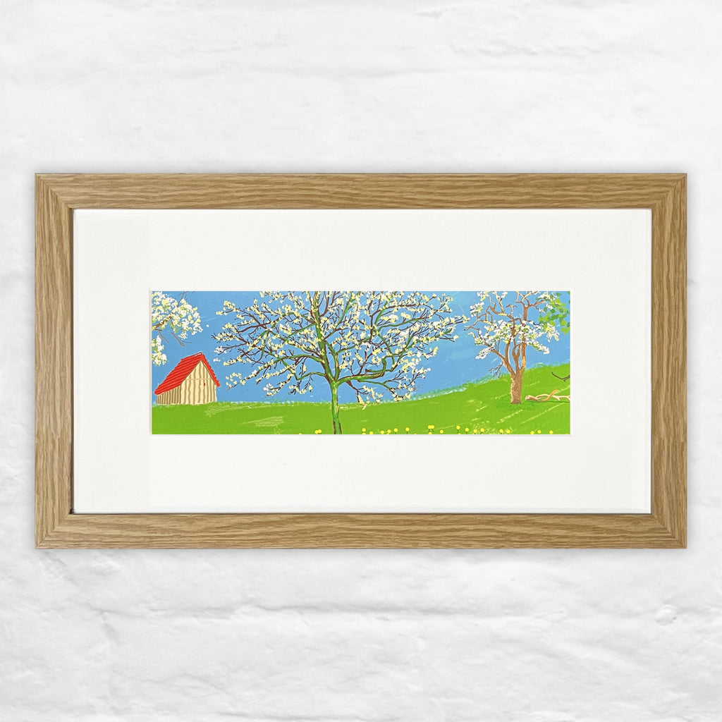 A Year in Normandie Postcard Frame (1 image / landscape)