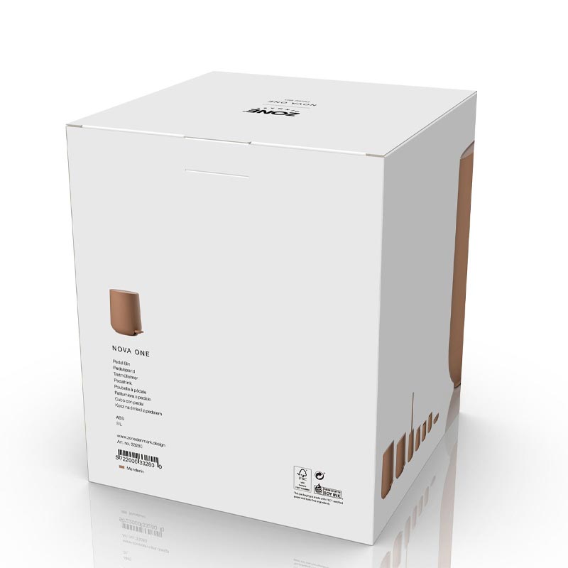 Nova One pedal bin - Mandarin - des. Thomas Dudzinski for Zone Denmark