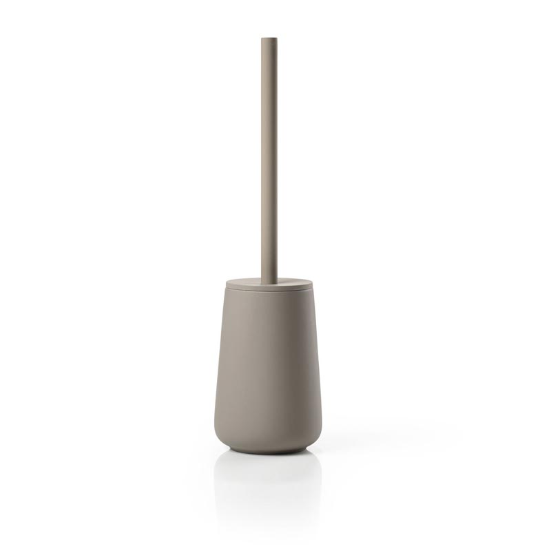 Nova One toilet brush - Taupe - des. Thomas Dudzinski for Zone Denmark