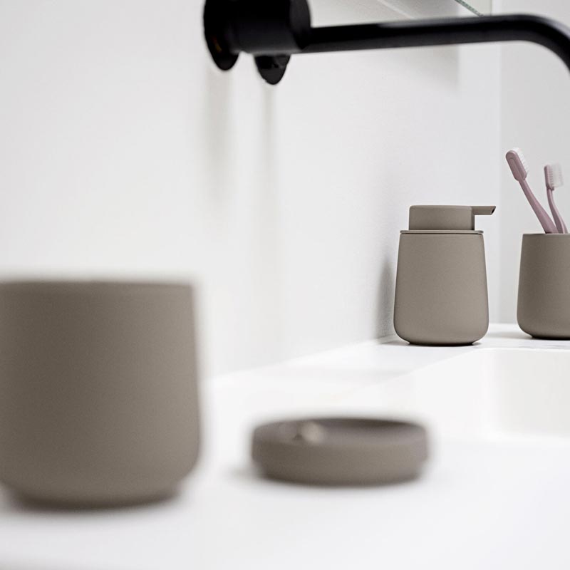 Nova One Toothbrush mug - Taupe