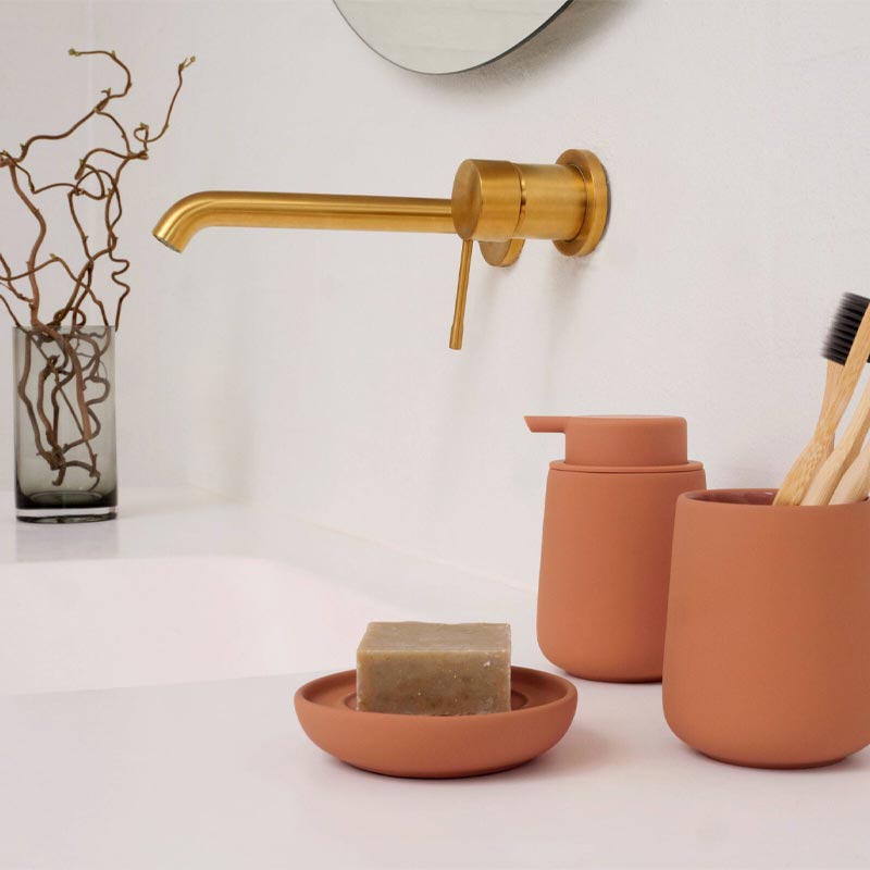 Nova One Soap Dispenser - Mandarin - des. Thomas Dudzinski for Zone Denmarr