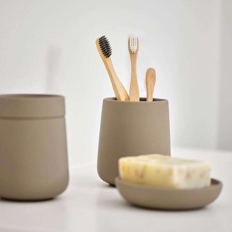 Nova One Toothbrush mug - Taupe