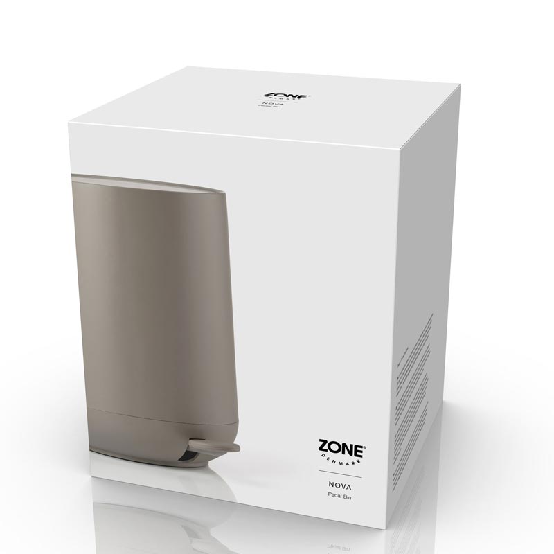 Nova - Taupe - Pedal Bin