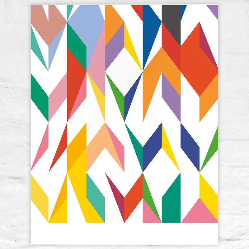 Teardrop/Do It Good/Brand New Day poster by Odili Donald Odita