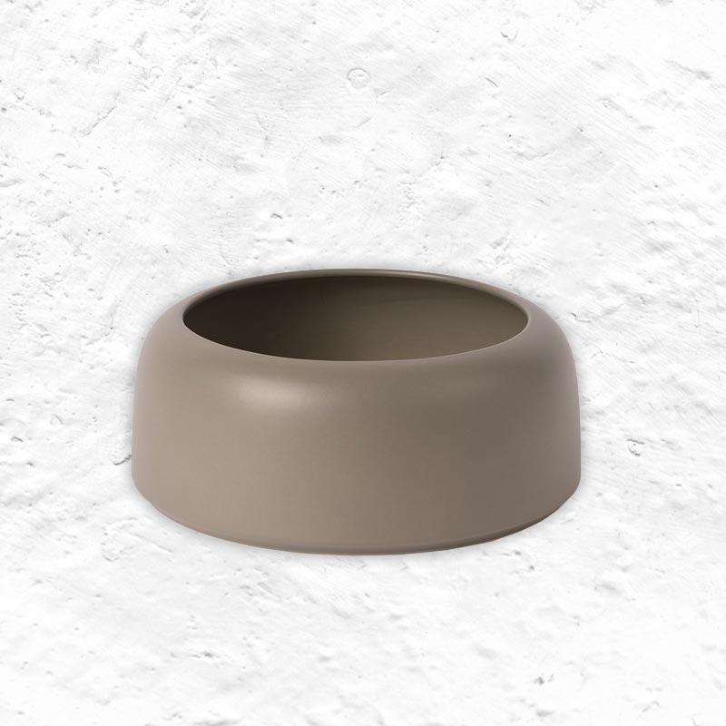Handmade Smoke Green Omar Bowl 01 Small - des. Omar Sosa for raawii, 2021
