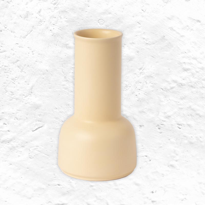 Handmade Soft Yellow Omar Carafe - des. Omar Sosa for raawii, 2021