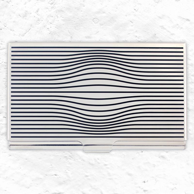 Optikal Etched Card Case, des. Karim Rashid for ACME