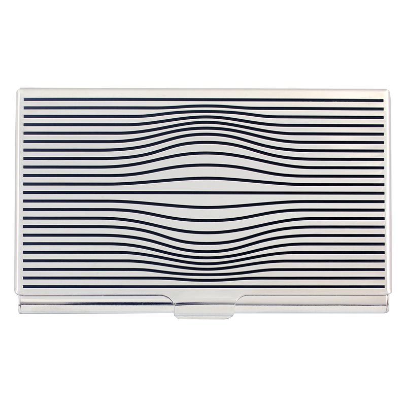 Optikal Etched Card Case, des. Karim Rashid for ACME