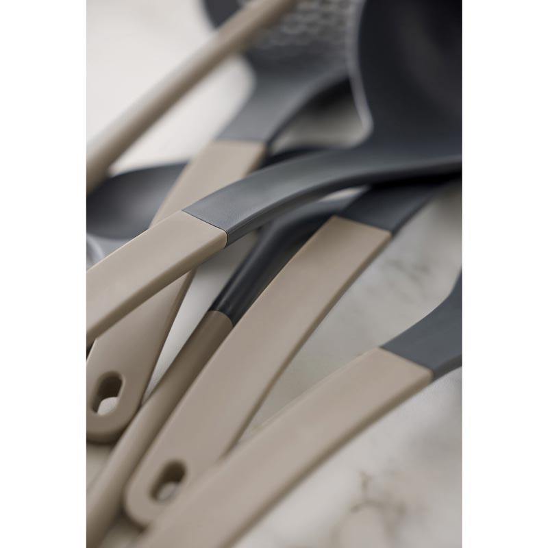 Optima stirring spoon with hole - Humus - by Rosti