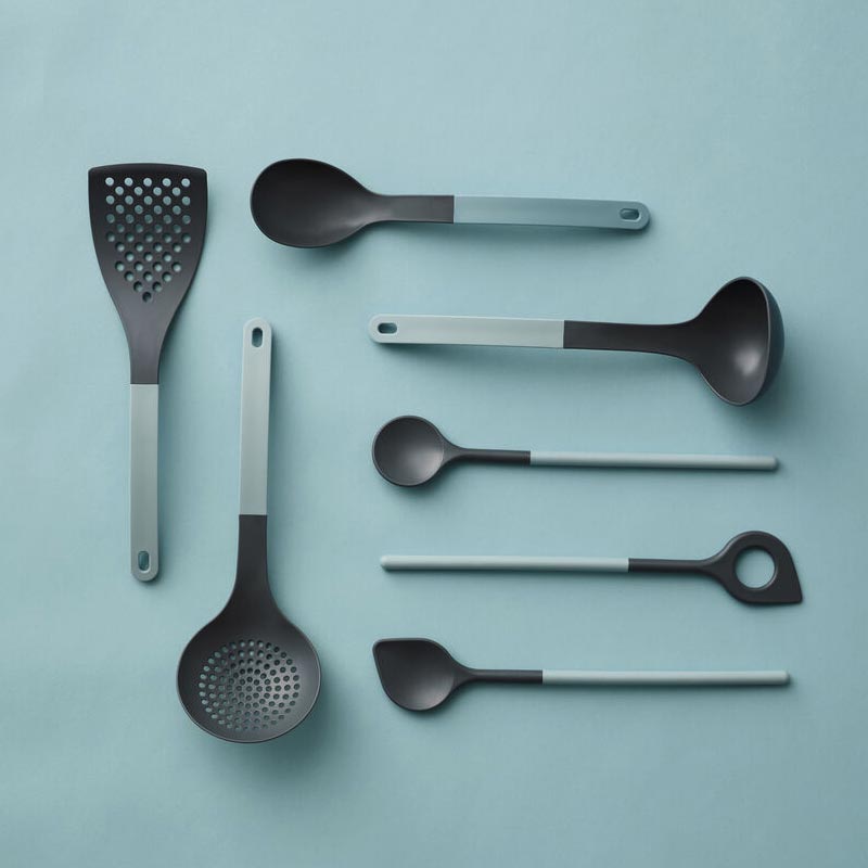 Optima serving spoon - Nordic Green - by Rosti