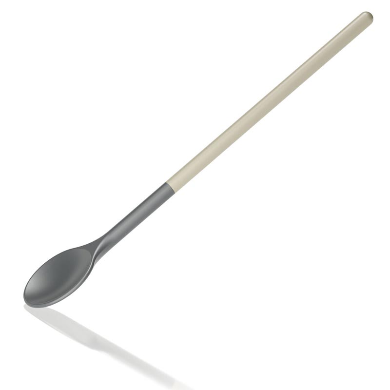 Optima stirring spoon with hole - Humus - by Rosti