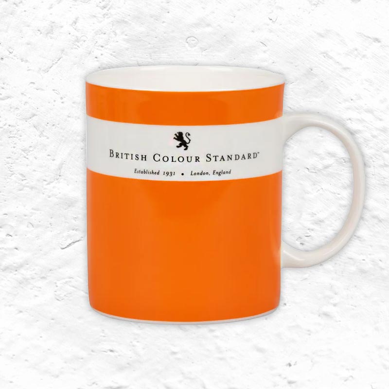 British Colour Standard Mug - Orange Flame