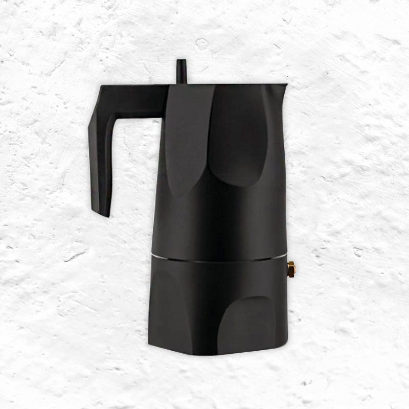 Ossidiana coffee maker - 3 cup - des. Mario Trimarchi, 2014 (made by Alessi)