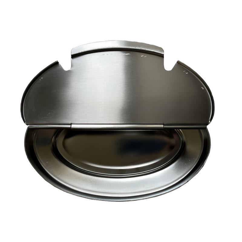 Oval Stainless Steel Sugar Bowl, des. Mazzeri and Vitale for Alessi