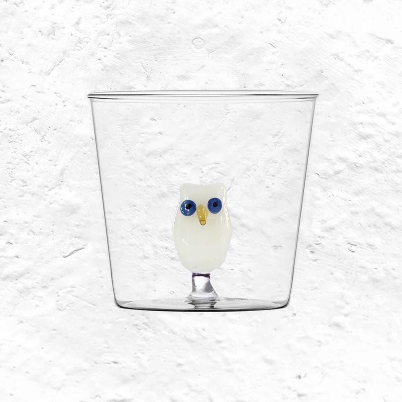 Animal Farm - Owl Tumbler - des. Alessandra Baldereschi for Ichendorf Milano
