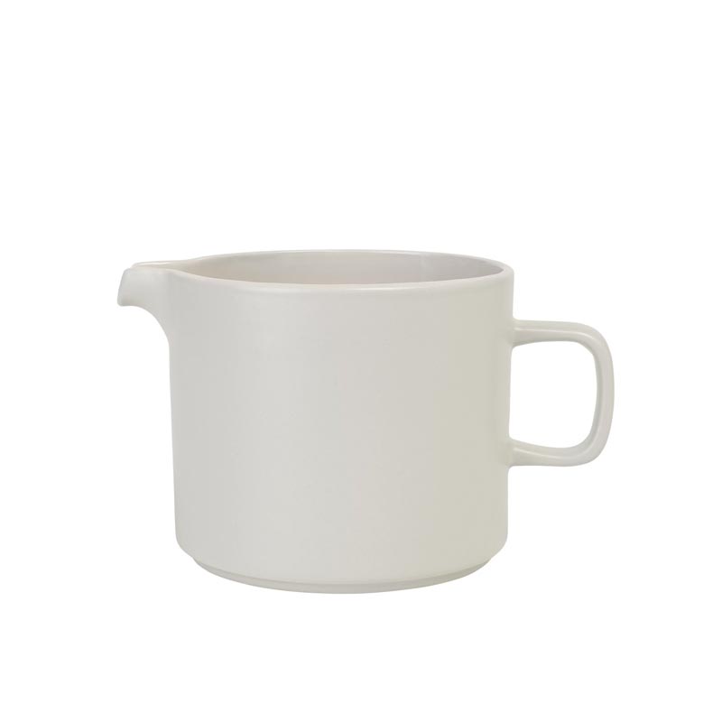 PILAR Jug - 1000ml - Moonbeam - des. Nina Thöming for blomus