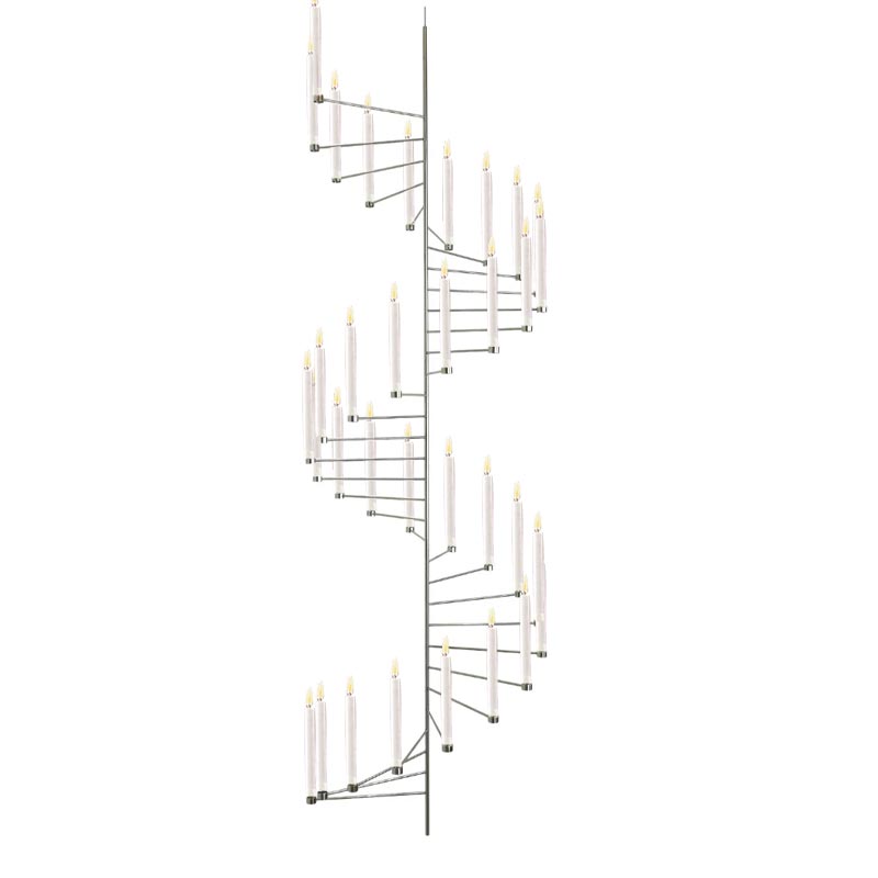 PK-101 Kjærholm Candelabra - including LED candle lights, des. Poul Kjærholm (1956), by ARCHITECTMADE