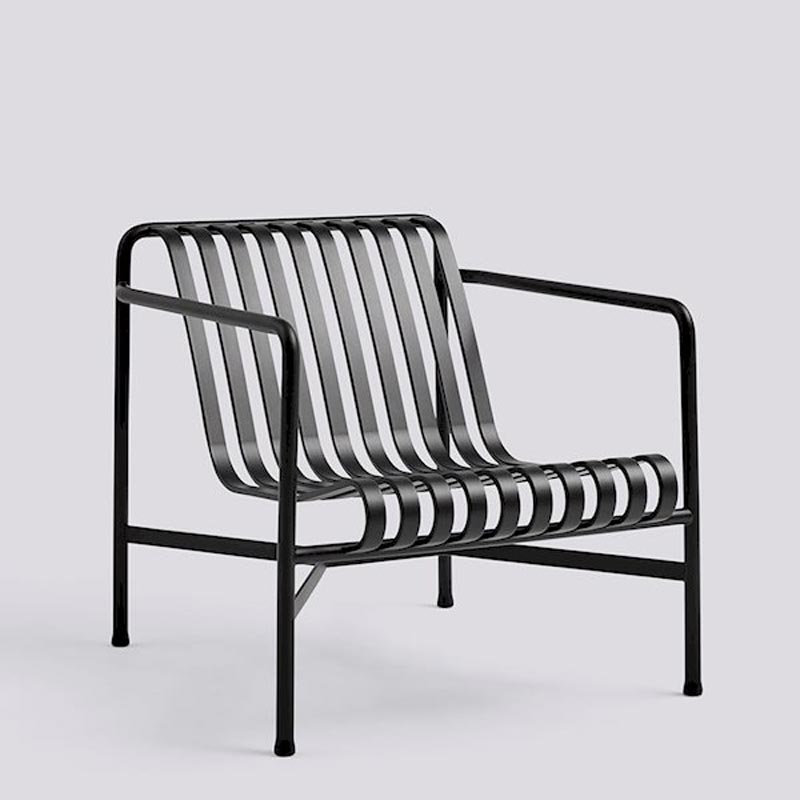 Palissade Low Lounge chair - Anthracite - des. Ronan & Erwan Bouroullec for Hay, 2016