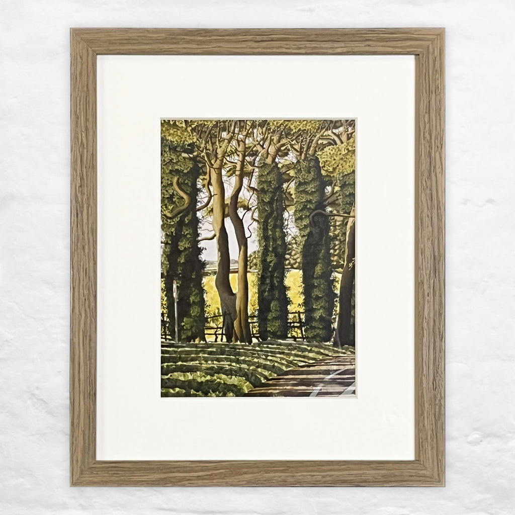 Junction Between Rural Lanes by Simon Palmer - small framed print