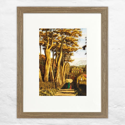 Two Women of Integrity by Simon Palmer - small framed print