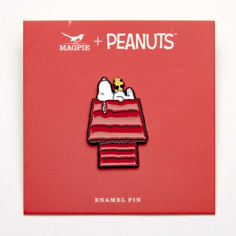 Peanuts Pin Badge - House, Magpie x Peanuts