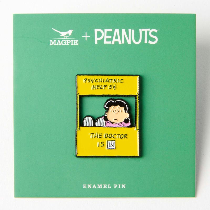 Peanuts Pin Badge - Be Kind, Magpie x Peanuts