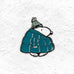 Peanuts Pin Badge - Snoopy Puffa, Magpie x Peanuts