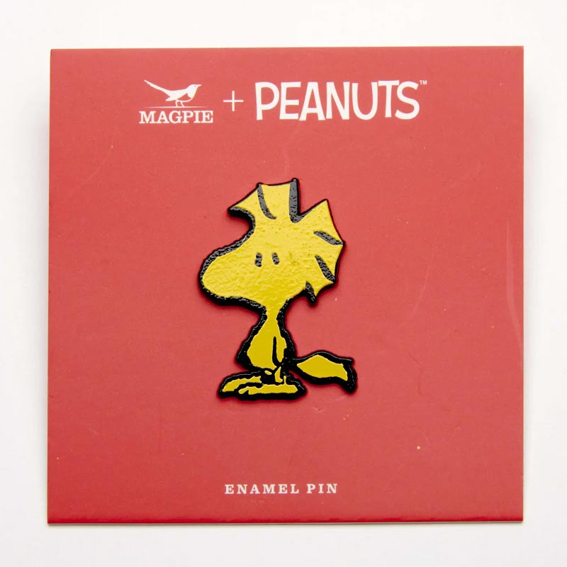 Peanuts Pin Badge - Woodstock, Magpie x Peanuts