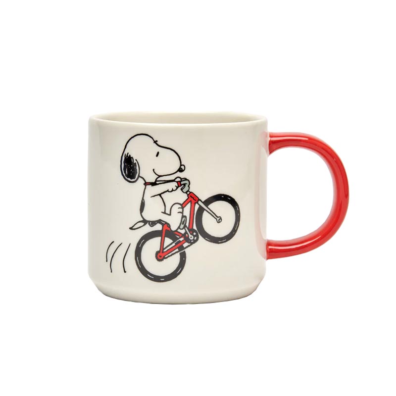 Snoopy Mug, 'Born to ride', Magpie x Peanuts