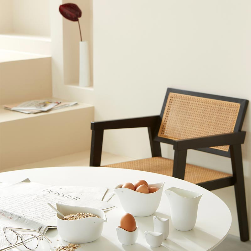 Early Bird Porcelain Pitcher by Räder