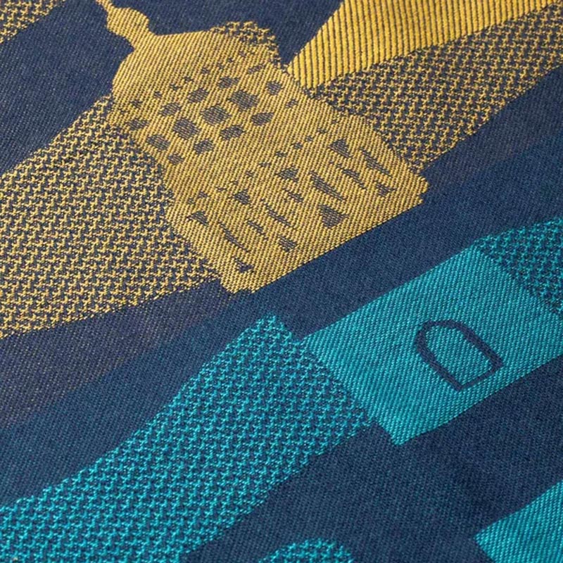 Headlight Wiper (Phare) Tea Towel, by Tissage Moutet