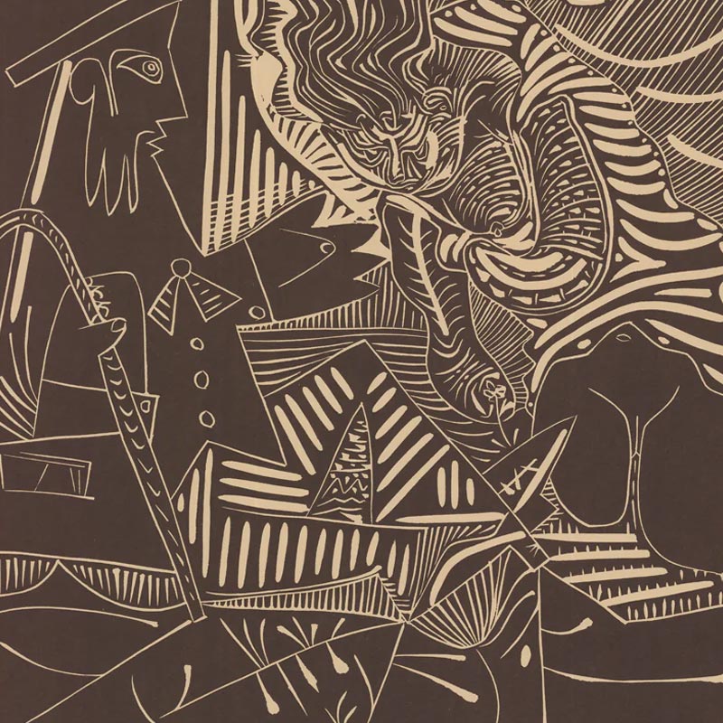 Le Déjeuner sur l’Herbe poster by Pablo Picasso