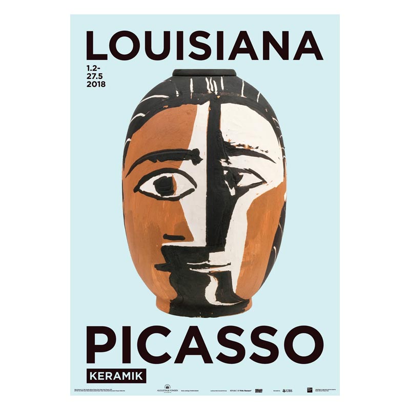 Head of a Woman (1961) poster by Pablo Picasso